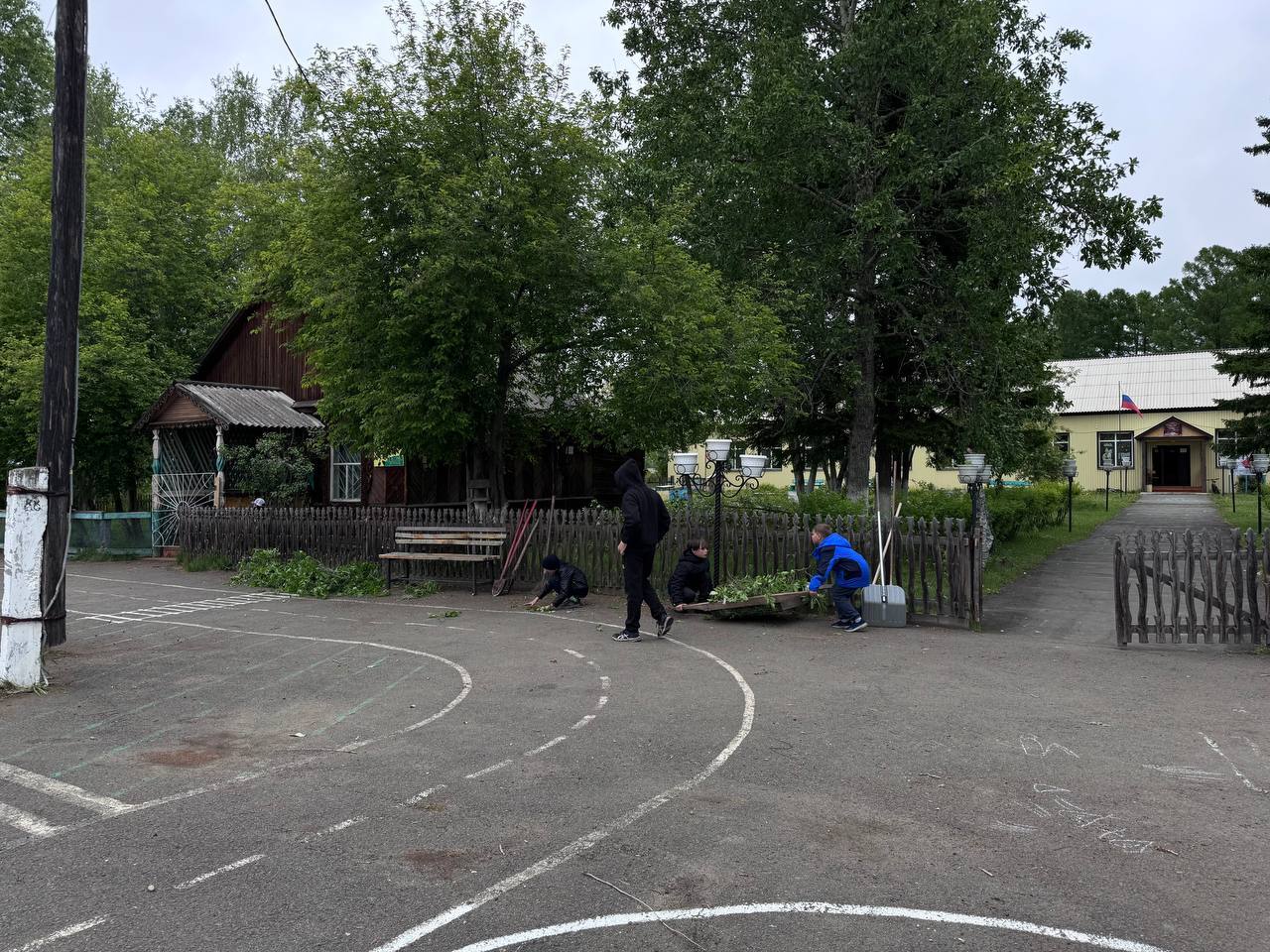 Летняя трудовая практика.